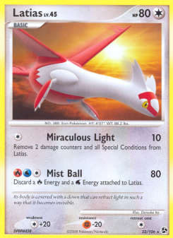 Latias - pokemon TCG Card