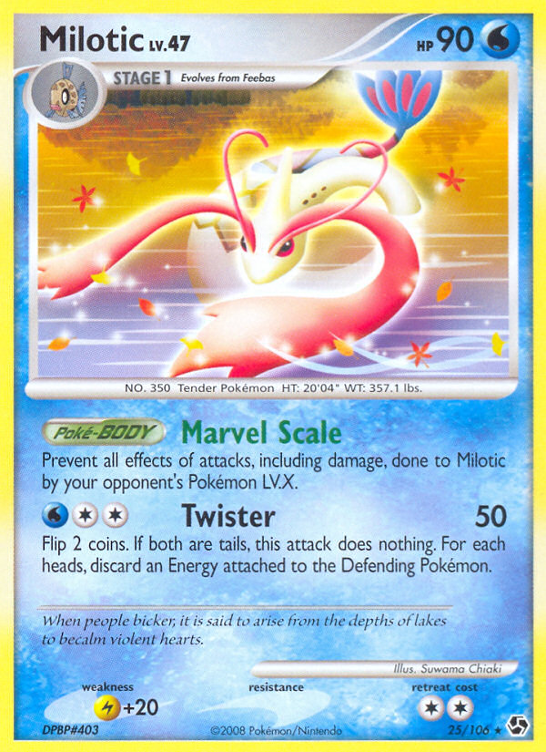 Milotic - Pokémon TCG Card