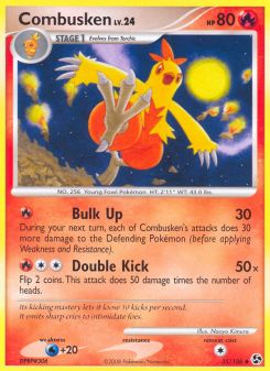Combusken - pokemon TCG Card