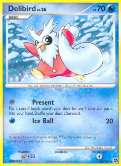 Delibird - pokemon TCG Card