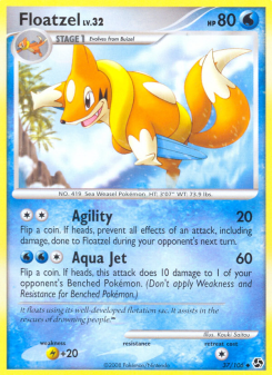Floatzel - pokemon TCG Card