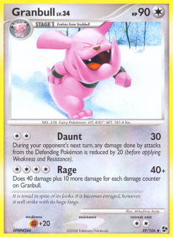 Granbull - pokemon TCG Card