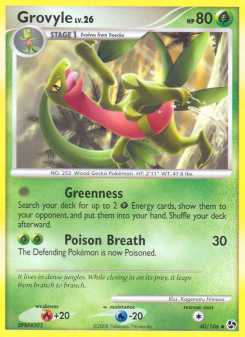 Grovyle - pokemon TCG Card