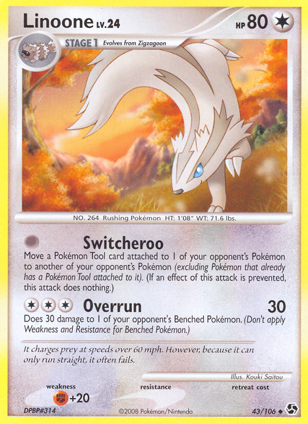Linoone - Pokémon TCG Card