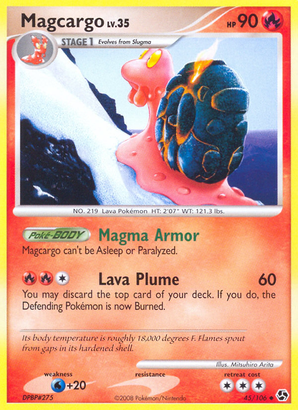 Magcargo - Pokémon TCG Card