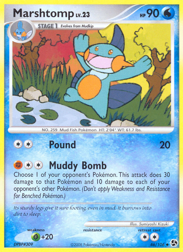 Marshtomp - Pokémon TCG Card