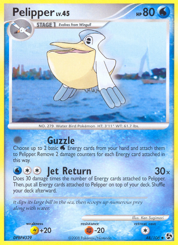 Pelipper - Pokémon TCG Card
