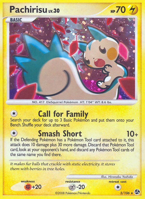 Pachirisu - Pokémon TCG Card