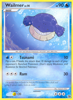 Wailmer - pokemon TCG Card