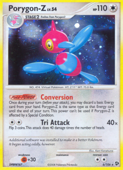 Porygon-Z - pokemon TCG Card