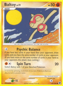 Baltoy - pokemon TCG Card