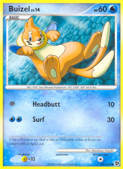 Buizel - pokemon TCG Card