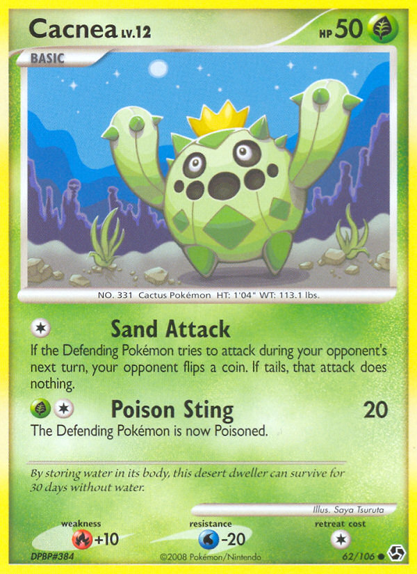Cacnea - Pokémon TCG Card