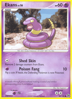 Ekans - pokemon TCG Card