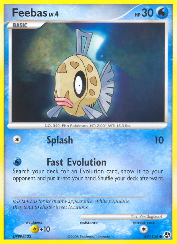 Feebas - Pokémon TCG Card