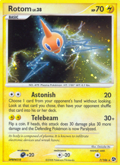 Rotom - pokemon TCG Card