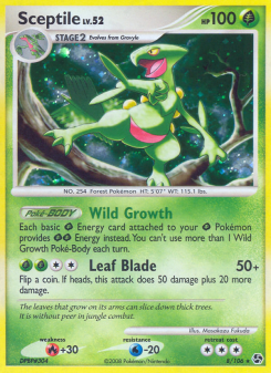 Sceptile - pokemon TCG Card