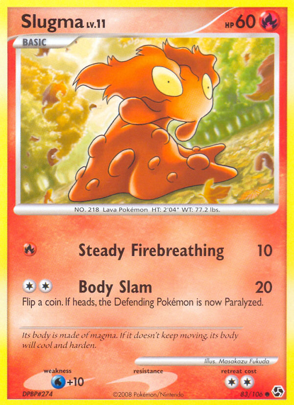 Slugma - Pokémon TCG Card