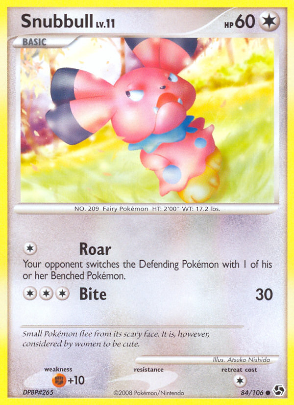 Snubbull - Pokémon TCG Card