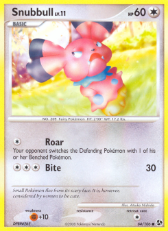 Snubbull - pokemon TCG Card