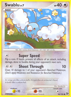 Swablu - pokemon TCG Card