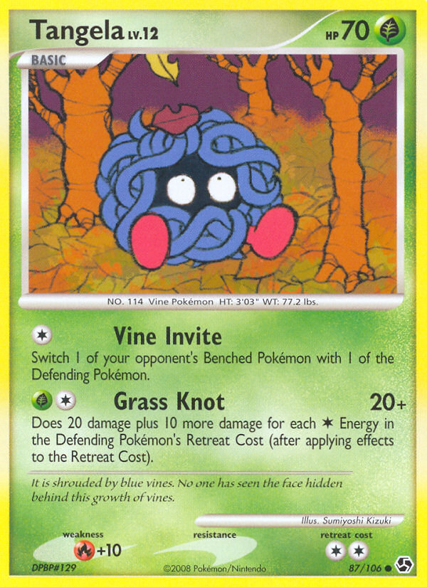 Tangela - Pokémon TCG Card