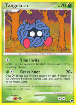 Tangela - pokemon TCG Card