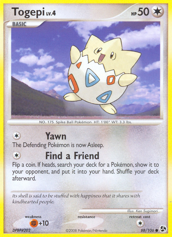 Togepi - Pokémon TCG Card