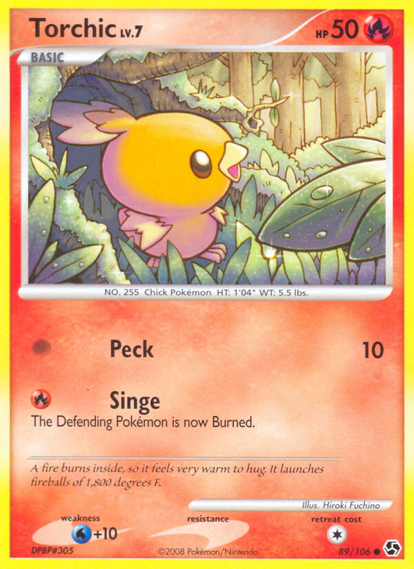 Torchic - Pokémon TCG Card