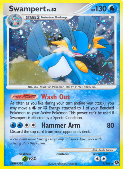 Swampert - pokemon TCG Card