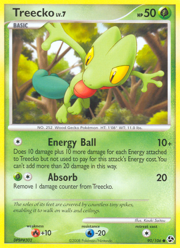 Treecko - Pokémon TCG Card