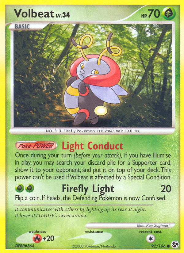 Volbeat - Pokémon TCG Card