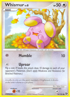 Whismur - pokemon TCG Card