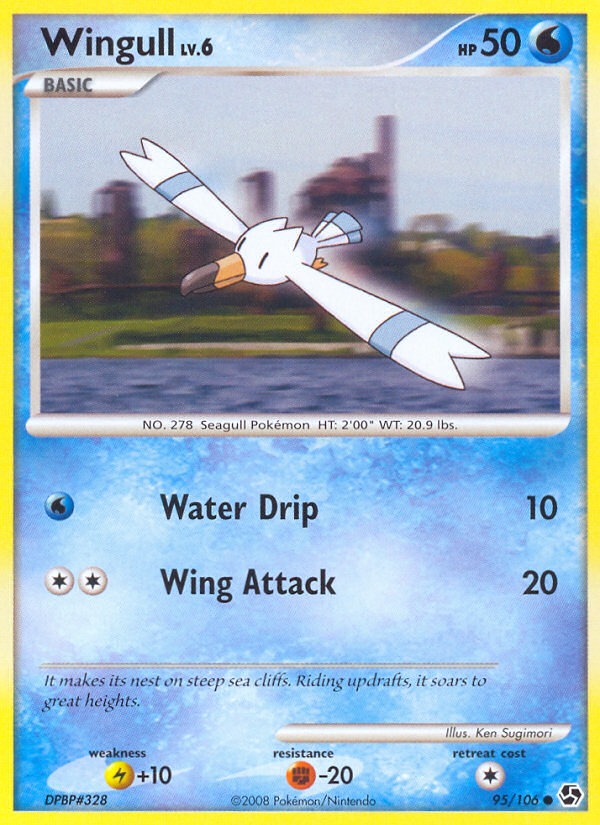 Wingull - Pokémon TCG Card