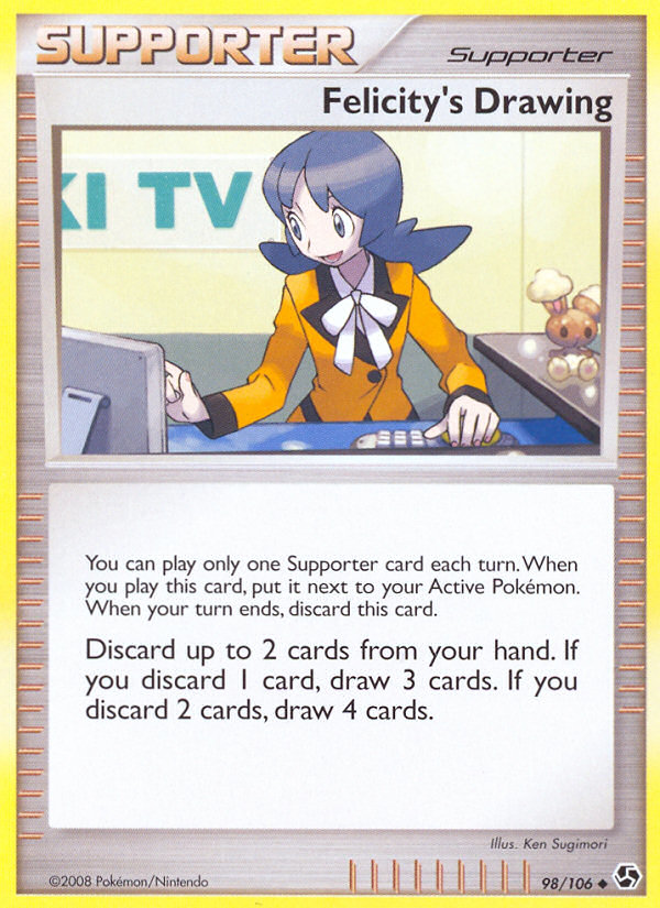 Felicity's Drawing - Pokémon TCG Card
