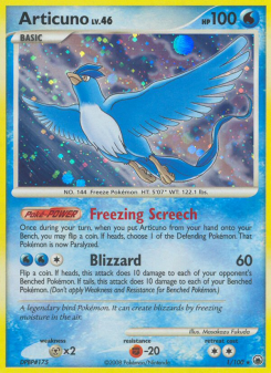 Articuno - pokemon TCG Card