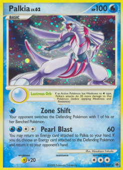 Palkia - pokemon TCG Card