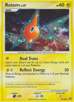 Rotom - pokemon TCG Card