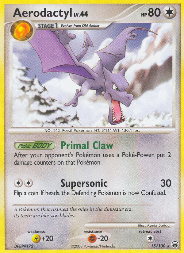 Aerodactyl - Pokémon TCG Card