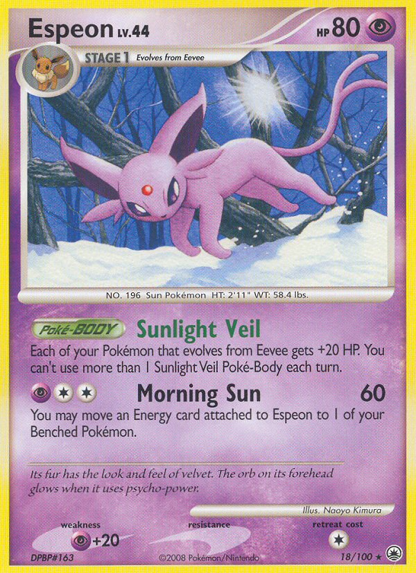 Espeon - Pokémon TCG Card