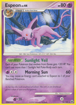 Espeon - pokemon TCG Card