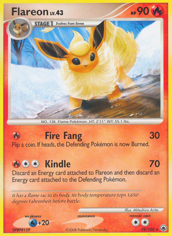 Flareon - Pokémon TCG Card