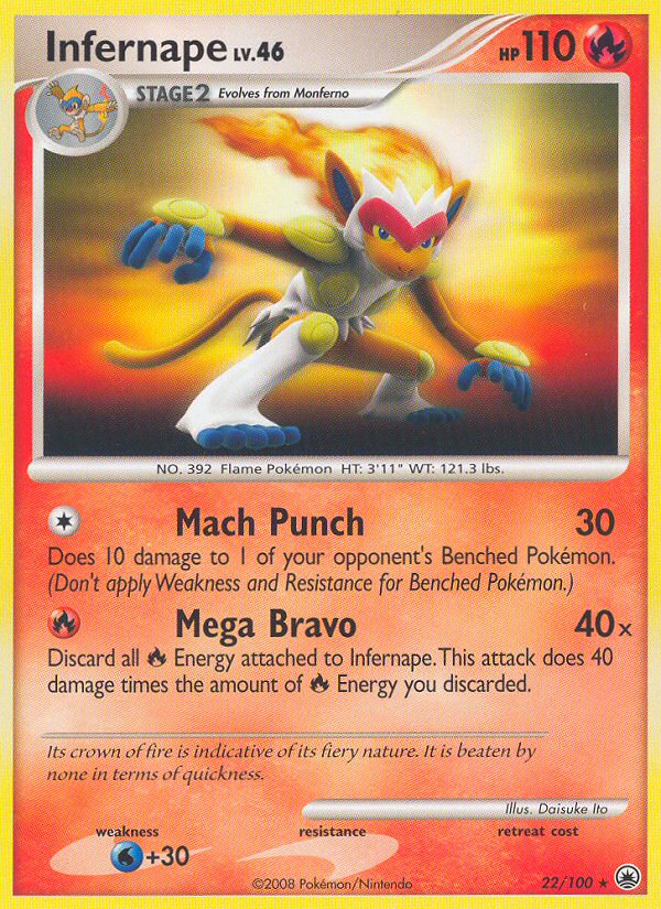 Infernape - Pokémon TCG Card