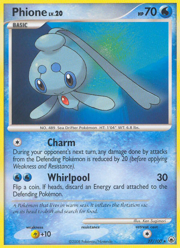 Phione - Pokémon TCG Card
