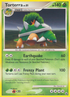 Torterra - pokemon TCG Card