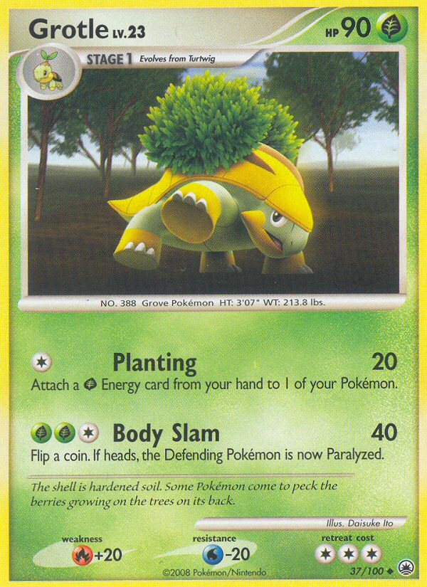 Grotle - Pokémon TCG Card