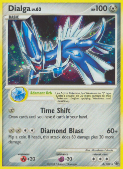 Dialga - pokemon TCG Card