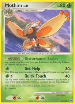 Mothim - pokemon TCG Card