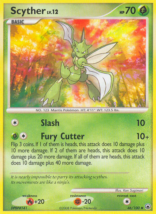 Scyther - Pokémon TCG Card