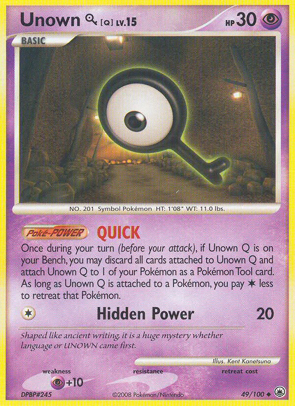 Unown Q - Pokémon TCG Card